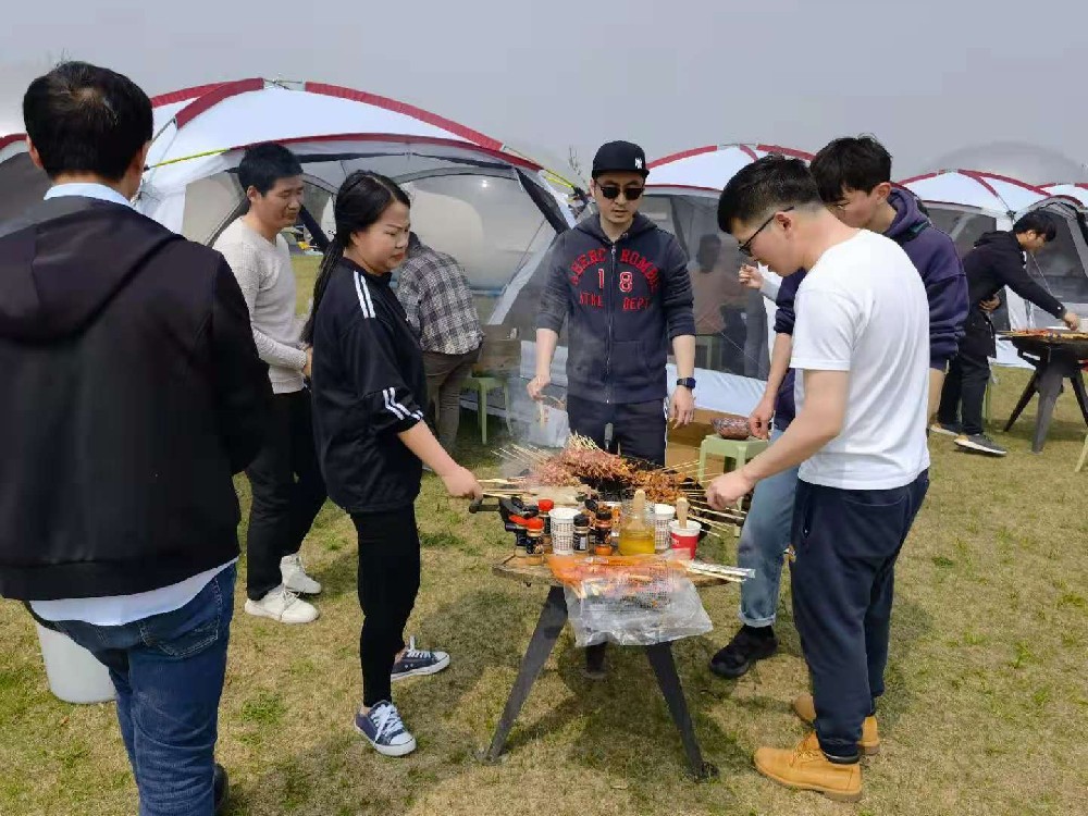 创京检测团建滴水湖烧烤-重视企业发展,更重视团队凝聚力!